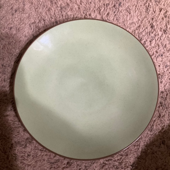 1-Vintage Nautica Island Shores Tableware Island Moss Green Salad Plate 9” - Picture 1 of 3